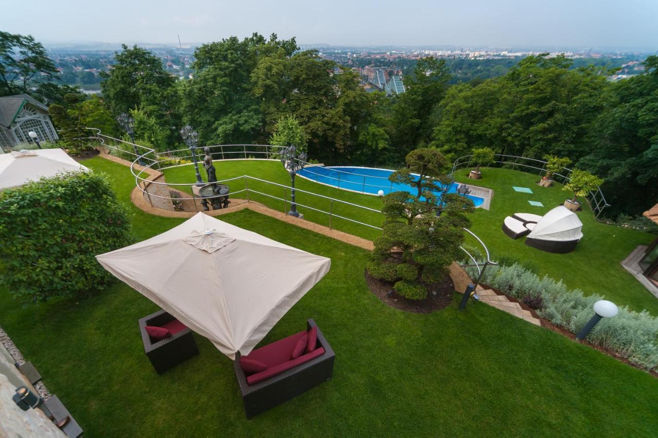 Villa Via Lapis - Panoramablick Ueber Dresden - Garten - Pool - Sauna - Luxus Екстериор снимка