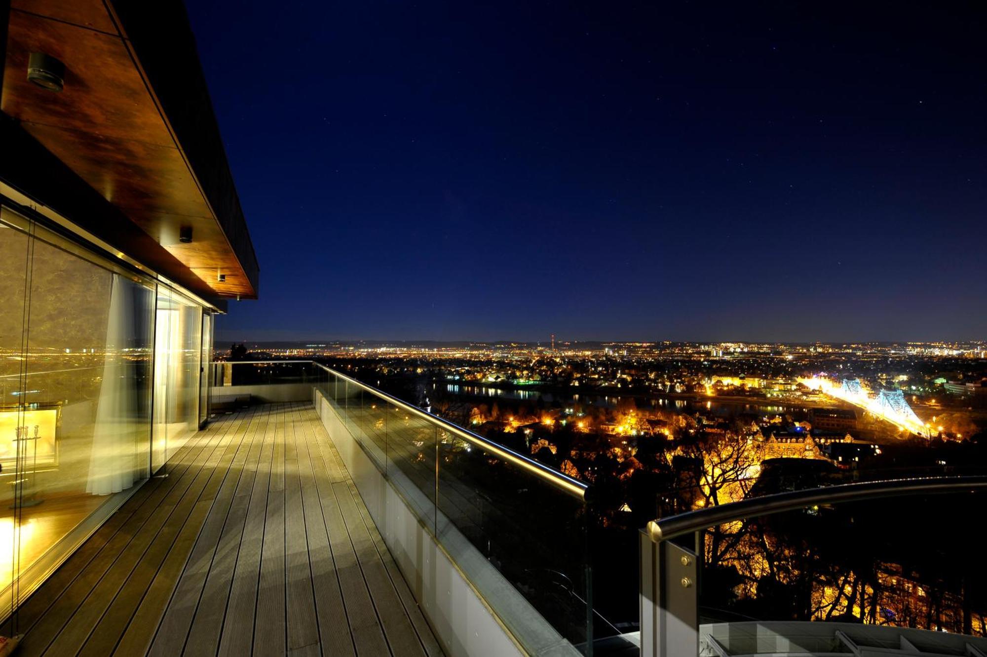 Villa Via Lapis - Panoramablick Ueber Dresden - Garten - Pool - Sauna - Luxus Екстериор снимка