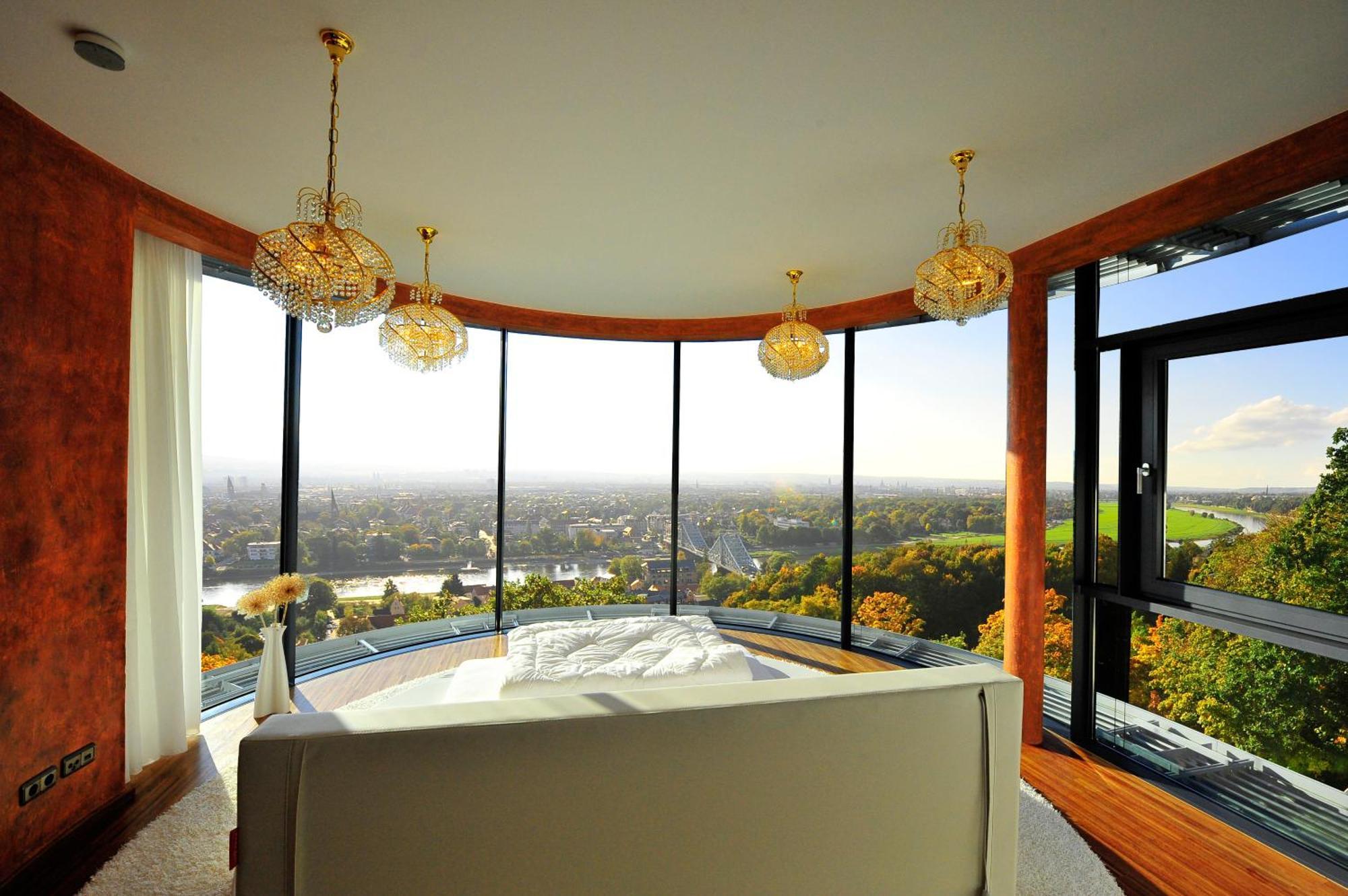 Villa Via Lapis - Panoramablick Ueber Dresden - Garten - Pool - Sauna - Luxus Стая снимка