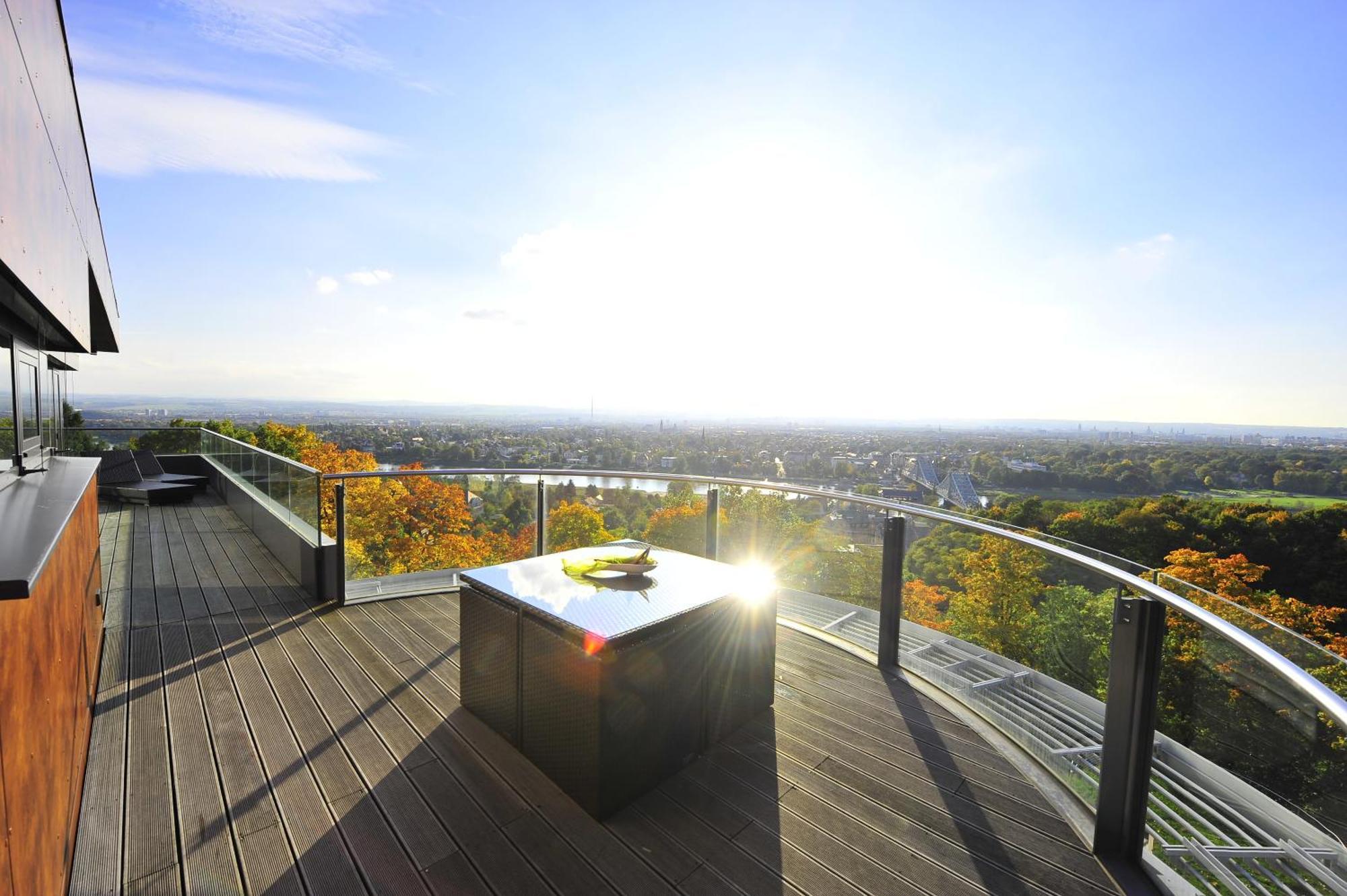 Villa Via Lapis - Panoramablick Ueber Dresden - Garten - Pool - Sauna - Luxus Стая снимка